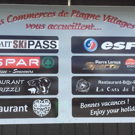 Appartement 5 Pers Plagne Village La Plagne Kültér fotó